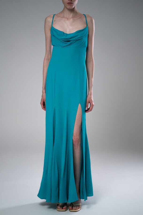 ALLY turquoise long dress